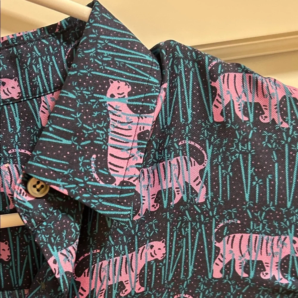 J. Crew Collections Silk Tiger Print Blouse